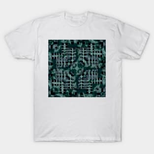 ELEGANT SQUARE art deco repeating pattern and geometric design T-Shirt